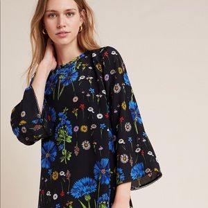 Anthropologie’s Lucinda Silk Tunic Dress